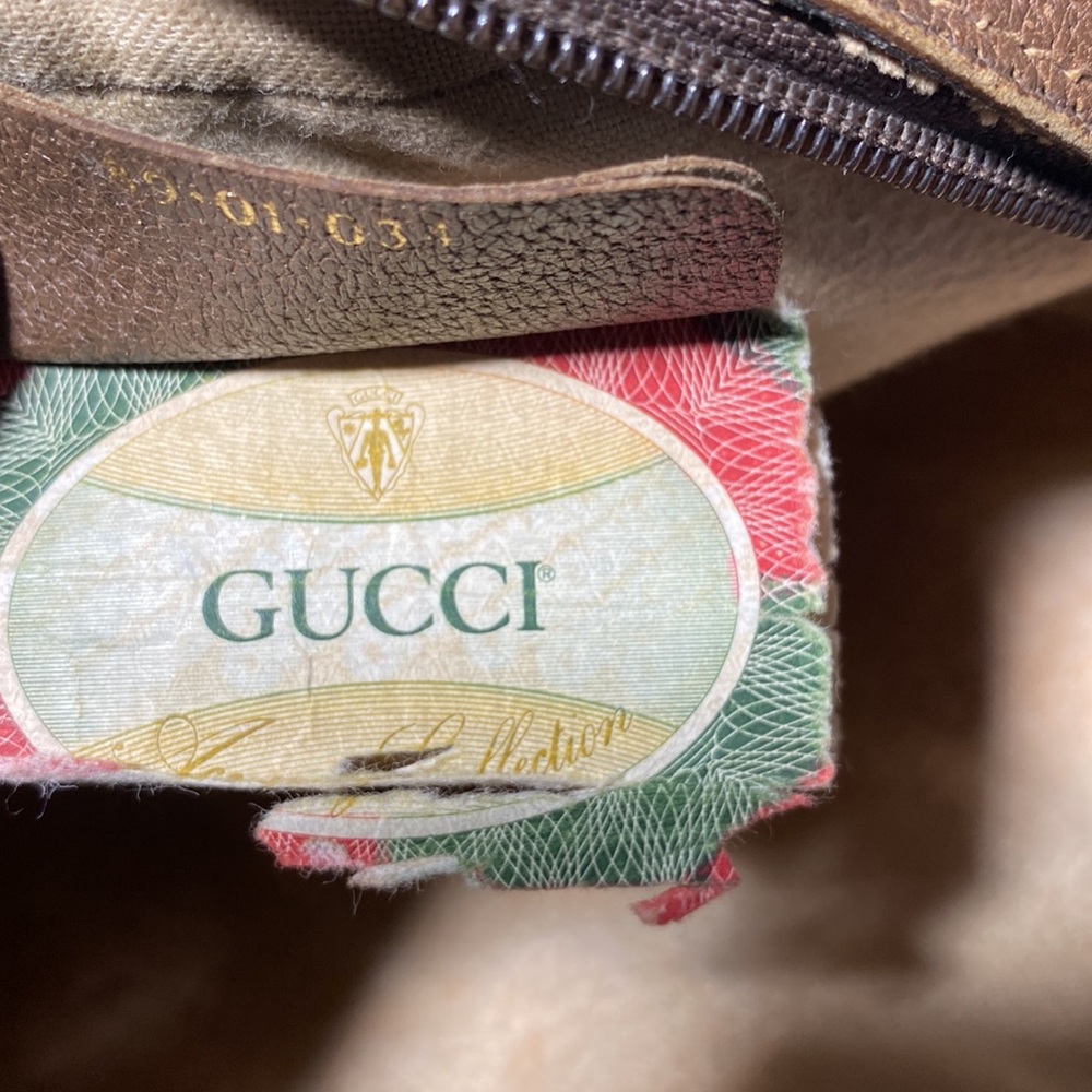 Authentic Rare Gucci Sherry Line GG Bag - Picture 11 of 16